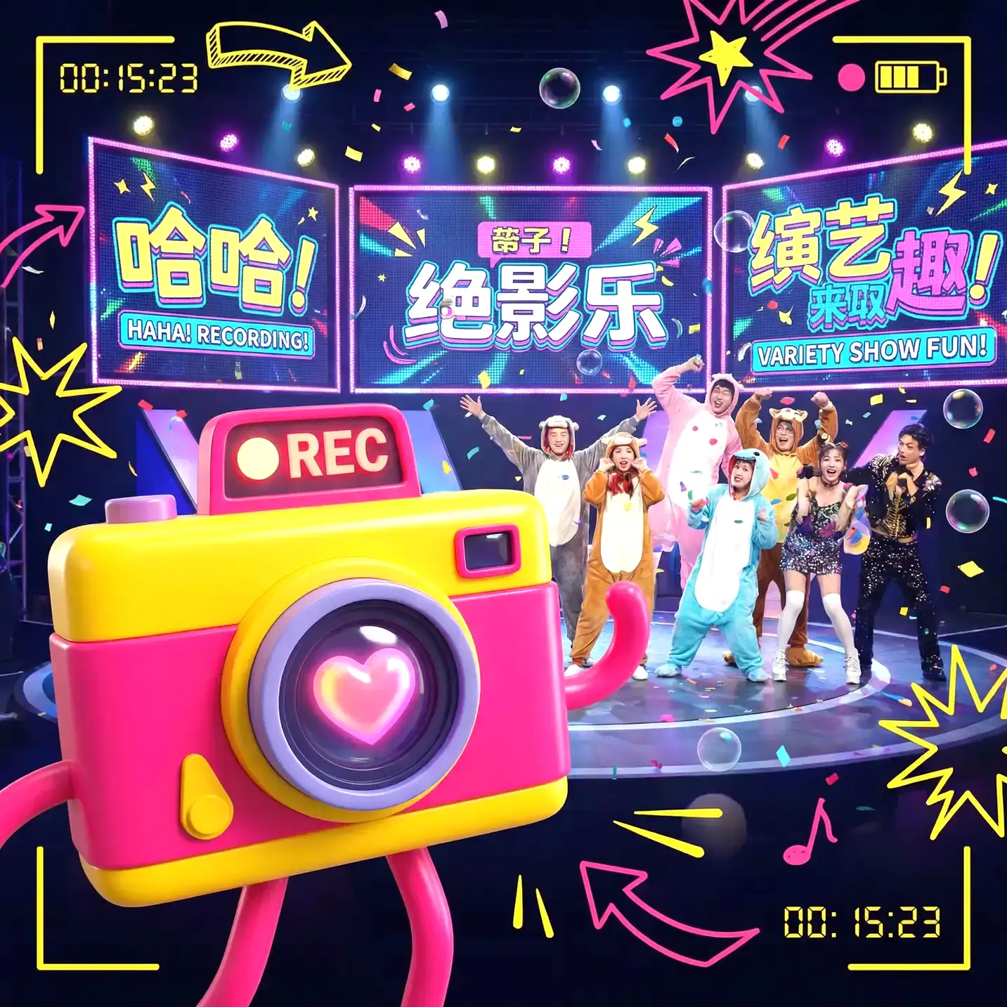 美nui电脑壁纸 经典综艺 - 极限挑战